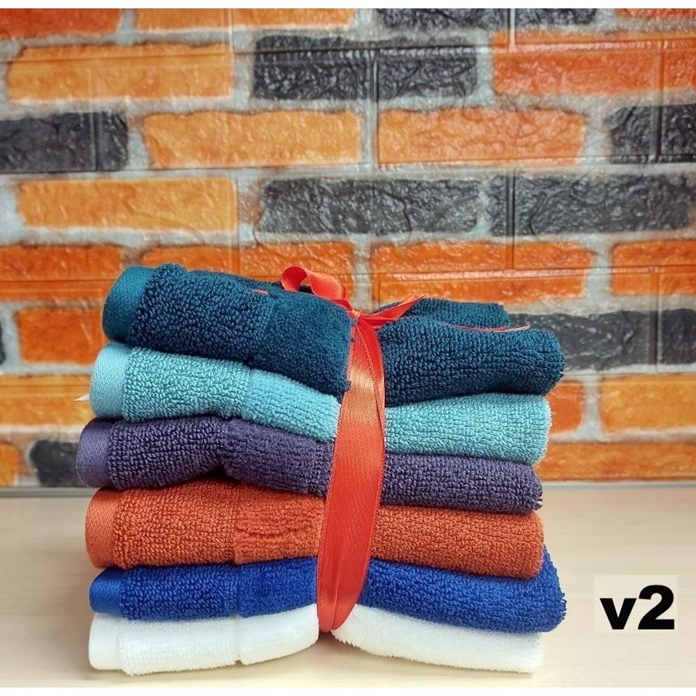 Özdilek Svv Border -6 LI- Kalın & Yumuşak Mutfak Havlusu (33x33) - v2