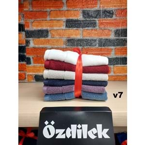 Özdilek Svv Border -6 LI- Kalın & Yumuşak Mutfak Havlusu (33x33) - v7