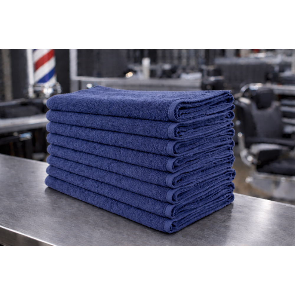 Özdilek svv % 100 Pamuk Berber Kouför havlusu 12 li paket İndigo