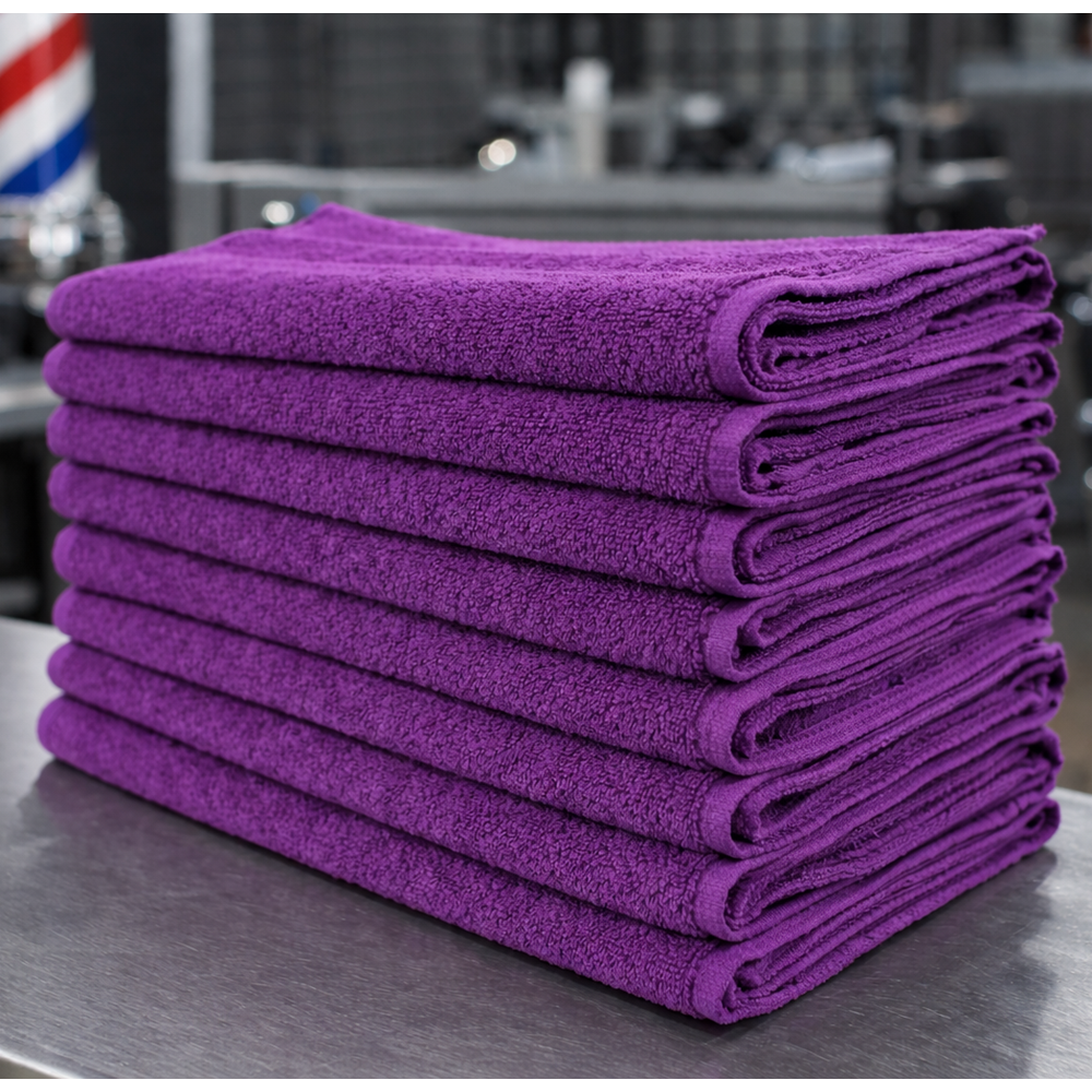 Özdilek svv % 100 Pamuk Berber Kouför havlusu 12 li paket Mor
