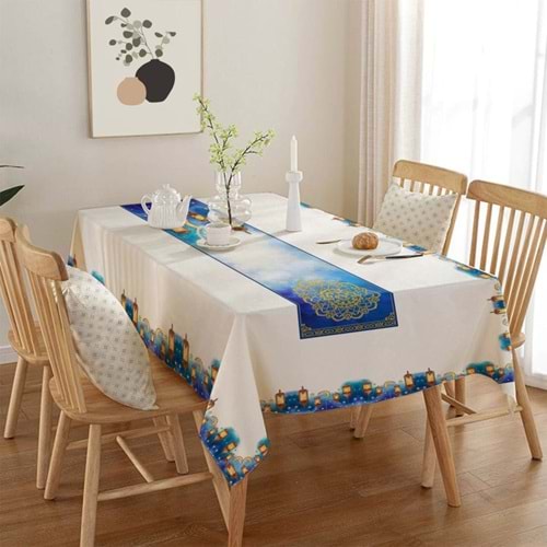 Ramazan Ayına Özel, Leke Tutmaz, Dertsiz Masa Örtüsü (150x220) - v1