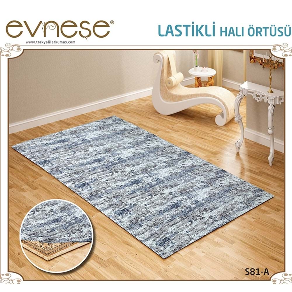 Evneşe 4 Metrekare Lastikli Halı Örtüsü S81-A