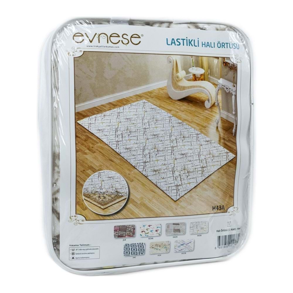 Evneşe 6 Metrekare Lastikli Halı Örtüsü H43-A