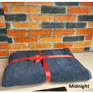 Özdilek Svv Border Büyük Boy Banyo Havlusu (89x173) - Midnight (Gece Mavisi)