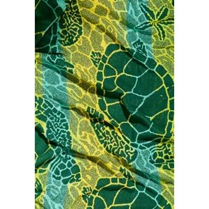 Özdilek Nice Plaj Havlusu (70x150)-Swimming Turtles