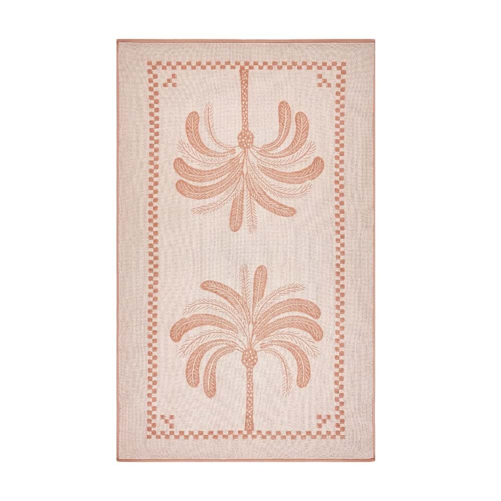 Özdilek Palmera Plaj Havlusu (90x150)-Terracota