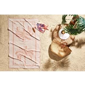 Özdilek Palmera Plaj Havlusu (90x150)-Terracota