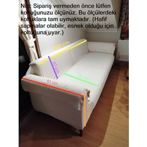 1 Adet Jakarlı (Outlet) Ağaç Kabuğu Krem Streç Kaplama Maxi Çekyat Koltuk Örtüsü