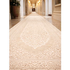 Nepal Sacakılı yolluk halı 80*300 KREM