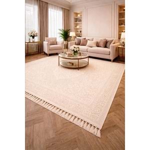 NEPAL Sacaklı Halı 160*230 krem