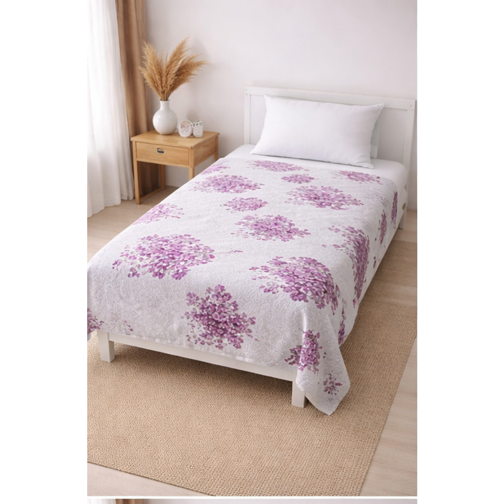 Amazon Ev Pamuk Dokuma Tek Kiş çocuk Pike 160*240 krem/ fuşya