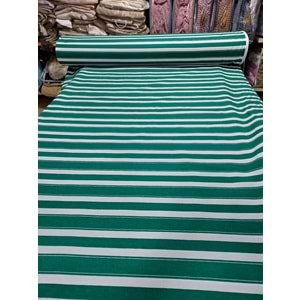 Balkon Perdesi -TOP HALİNDE 40M- Kalın Branda Kumaşı (En 270cm)-Yeşil Beyaz