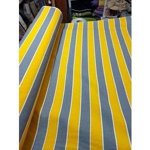 Balkon Perdesi -TOP HALİNDE 40M- Kalın Branda Kumaşı (En 270cm)-Sarı Gri