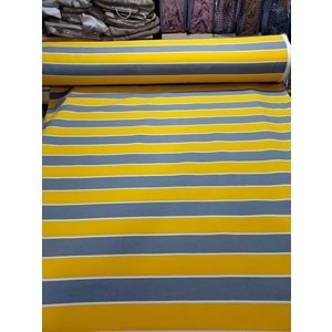 Balkon Perdesi -TOP HALİNDE 40M- Kalın Branda Kumaşı (En 270cm)-Sarı Gri