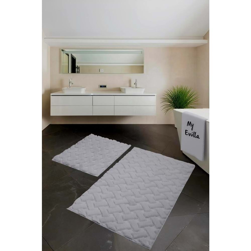 My Evilla Rexx Zigzag Klozet Takımı GRİ