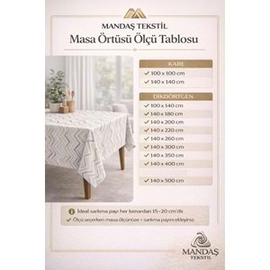 Kesme Masa Örtüsü Muşamba-Zigzag Gri Gold-140X180