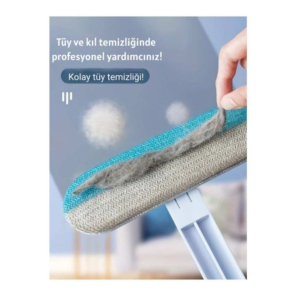 Kedi-Köpek Tüy Temizleme Aparatı (4ü1 Arada)