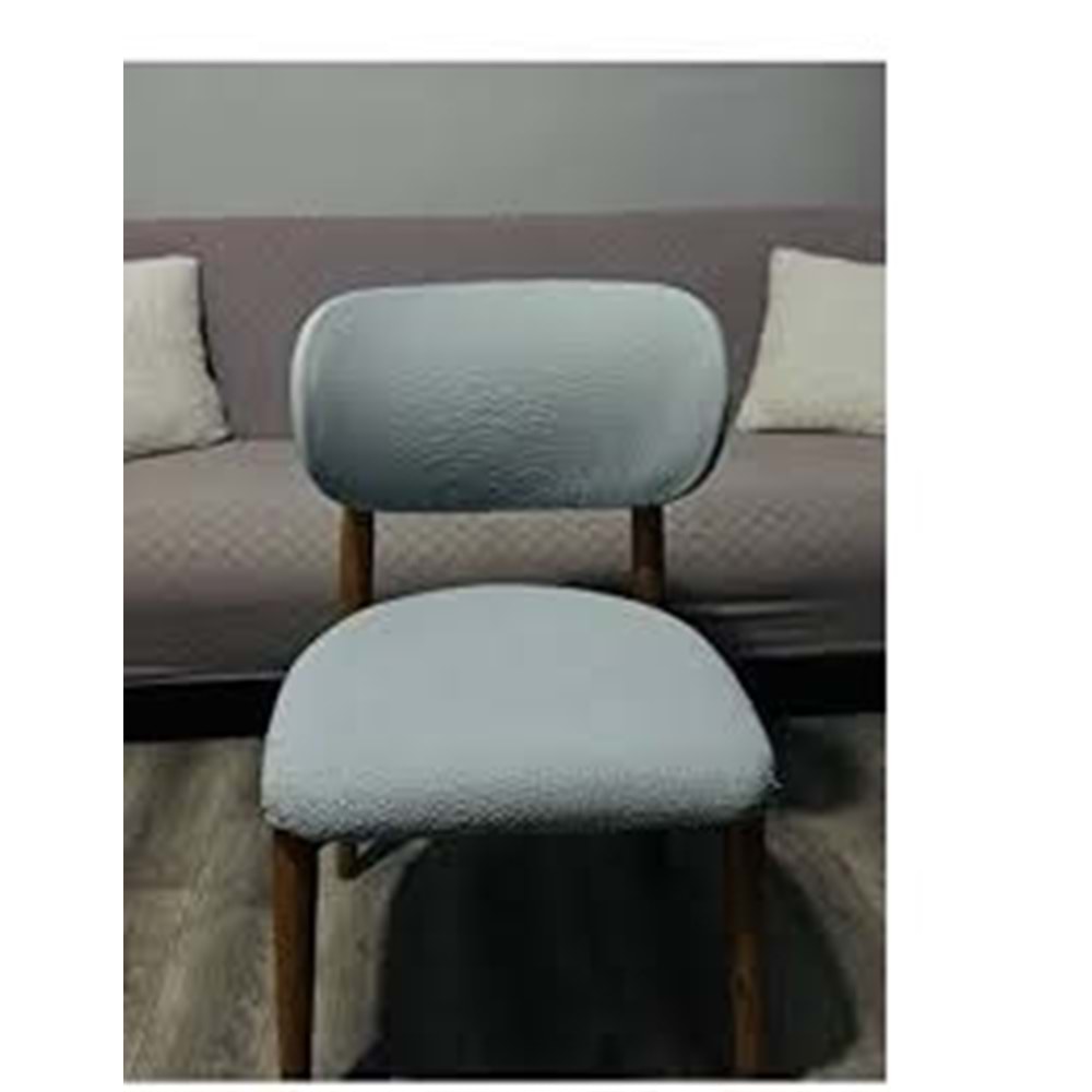 Mandaş Bohem Elma model eteksiz sandalye kılıfı Gri