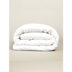 Bella Home Mikrofiber -Beyaz- Çift Kişilik Yorgan (195x215)