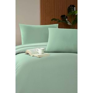 Özdilek -Colourist Çağla- Bamboo Lastikli Çarşaflı Tek Kişilik Pike Takımı