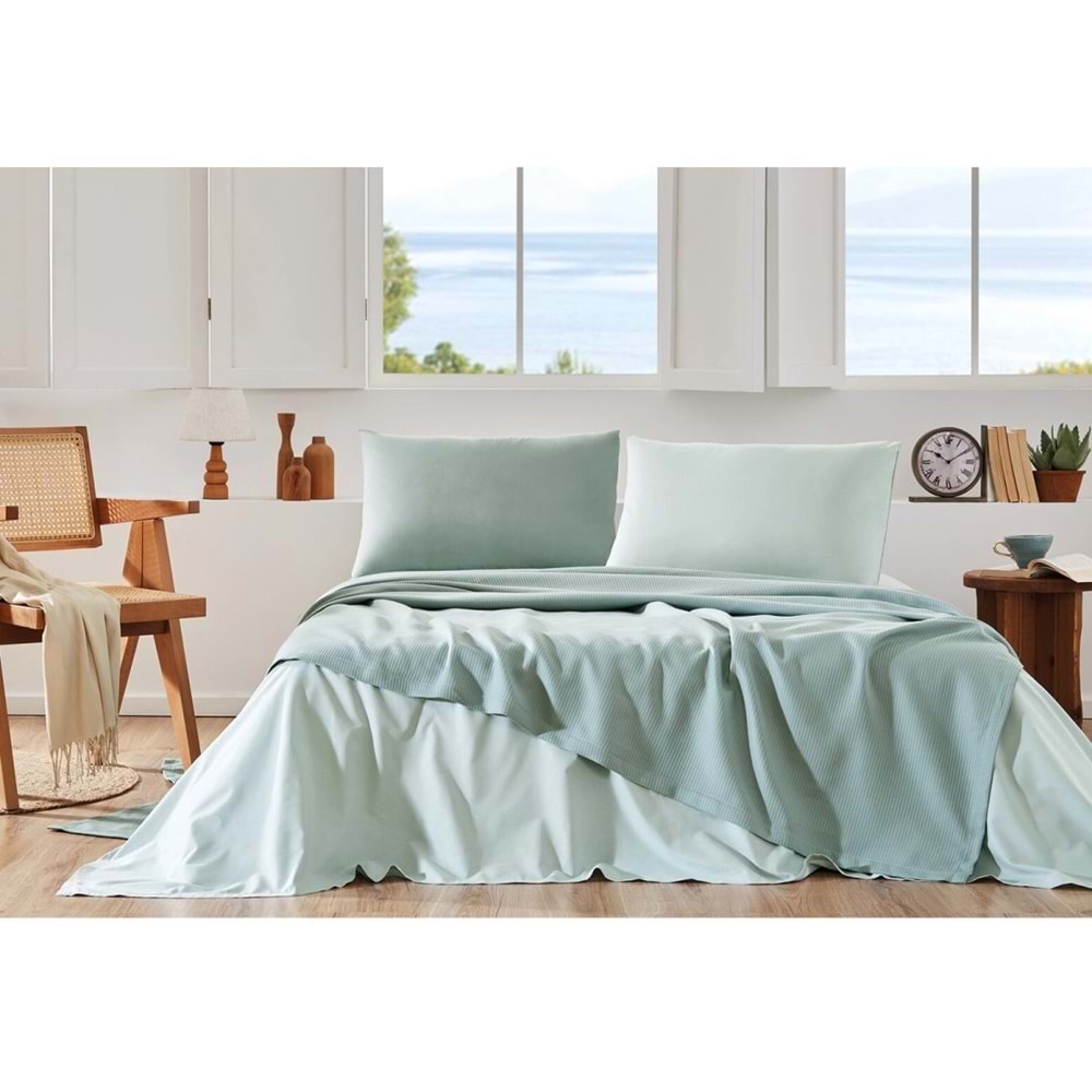 Özdilek Rf -Colourist Çağla Nil- Çift Kişilik Pike Takımı