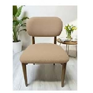 Mandaş Bohem Elma model eteksiz sandalye Vizon