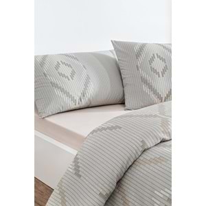 Özdilek Rf -Linea Etnica Krem- Tek Kişilik Pike Takımı