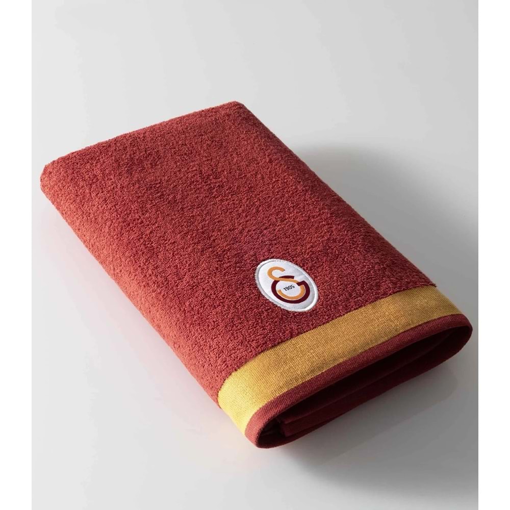 Taç Taraftar Lisanslı Galatasaray Bukle Banyo Havlusu (70x140)