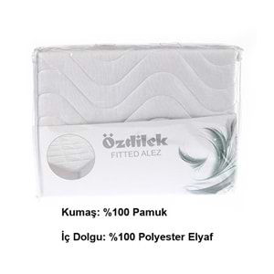 Özdilek Ranforce Pamuk Kapitoneli Fitted Battal Tek Kişilik Alez Yeni (120x200+35)