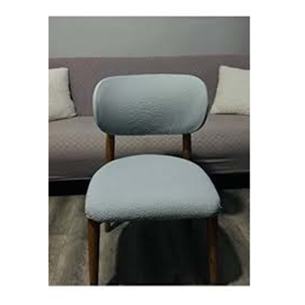 Mandaş Bohem Elma model eteksiz sandalye kılıfı Gri 6 adet