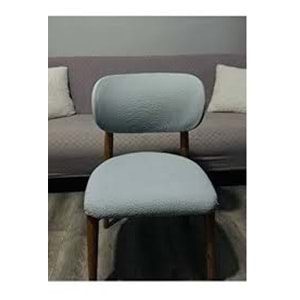 Mandaş Bohem Elma model eteksiz sandalye kılıfı Gri 6 adet