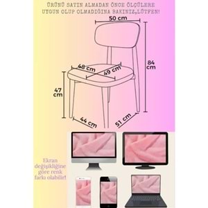 Mandaş Bohem Elma model eteksiz sandalye kılıfı Gri 6 adet