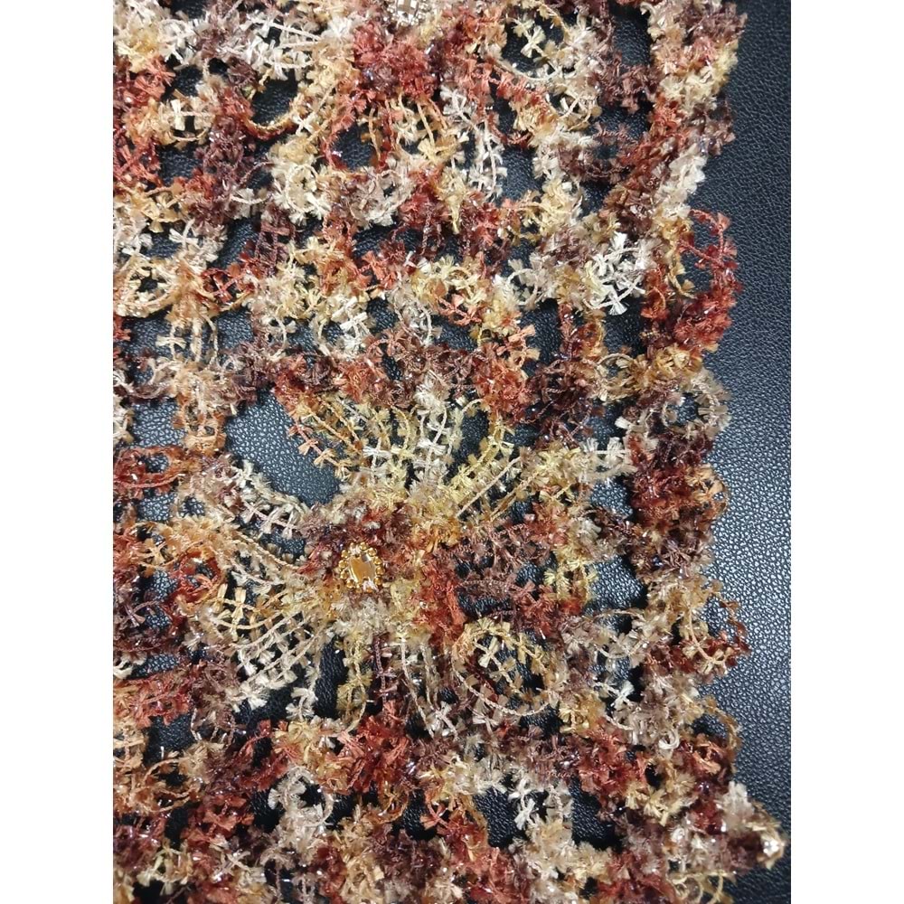 Mandaş Tığ işi El Örgü vitrin seti 16 parça alaçatı