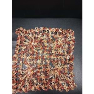 Mandaş Tığ işi El Örgü vitrin seti 16 parça alaçatı