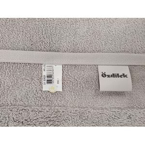 Özdilek Svv Border Kalın ve Süper Emici Yeni Seri Banyo Havlusu (76x147) - Silver (Gri)
