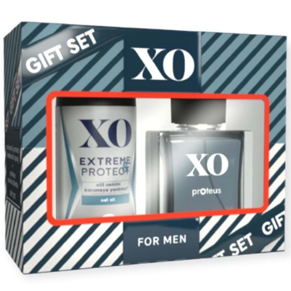 XO Parfüm Seti Mithra Men Erkek 50ML EDT + 150ML Deodorant Invisible Protect