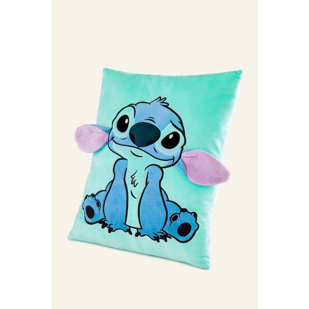 Özdilek Lisanslı Dekoratif -Stitch Rectangle- Kırlent Yastığı (50x38)