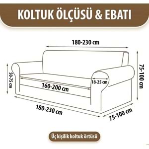 Mandaş jakarlı Streç Maxi Takım Geniş kullanım alanlı sy Gri 3+3+1+1