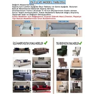 Mandaş Bohem Streç Maxi Çekyat Örtüsü Geniş Kullanım Alanlı Krem 3+3