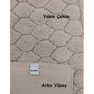 Özdilek Tufting 2li Banyo Seti, Pamuklu Paspas Takımı-Sensitive Bej