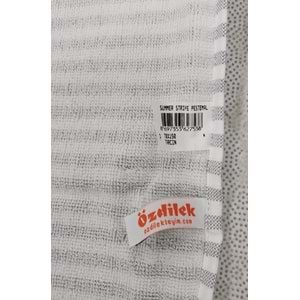 Özdilek -Summer Leaf & Stripe Tarçın- 2li Set Peştemal Plaj Havlusu (70x150)