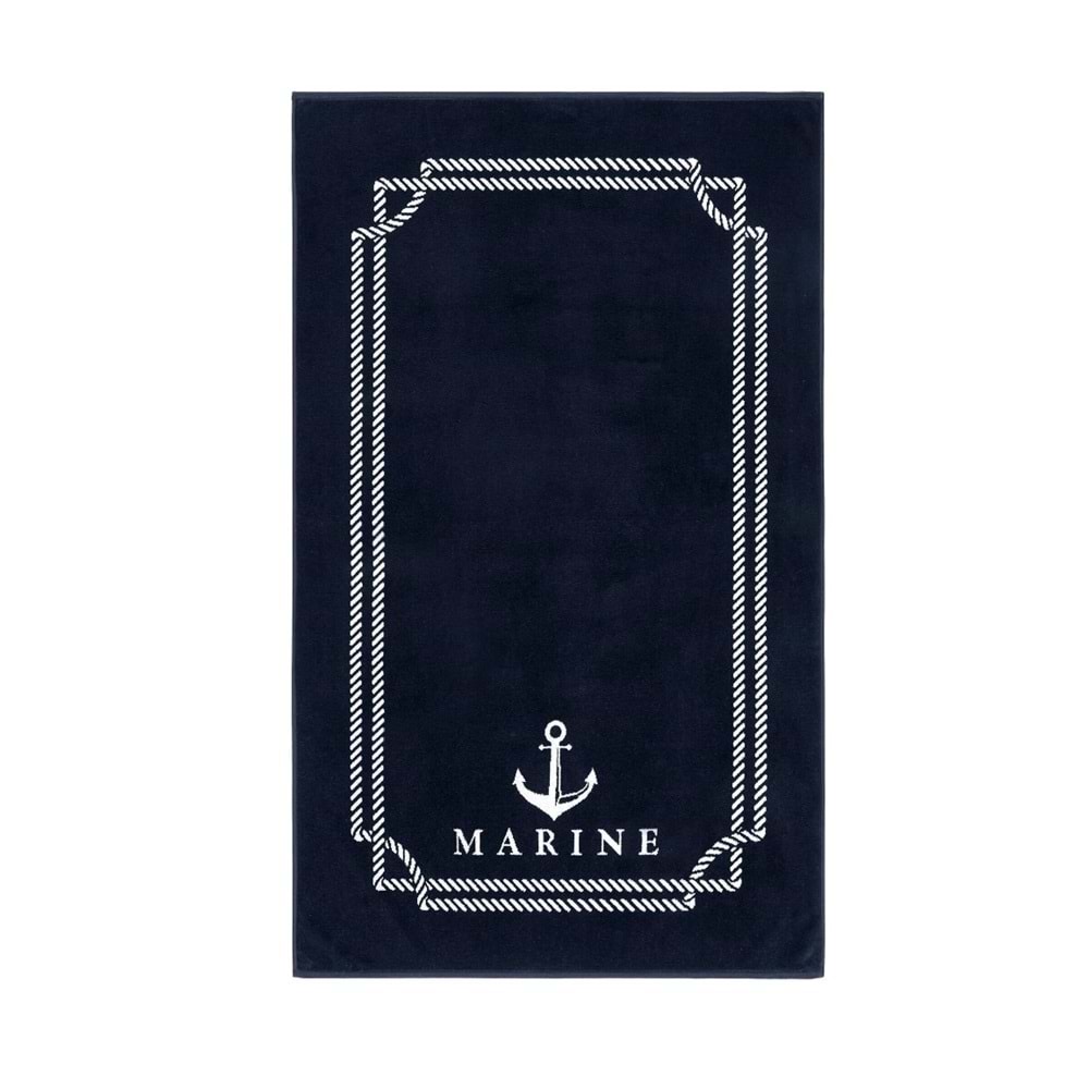 Özdilek Maritime Line Plaj Havlusu Büyük Boy (90x150)-Lacivert