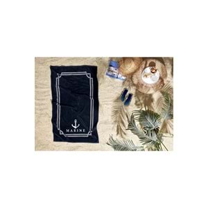 Özdilek Maritime Line Plaj Havlusu Büyük Boy (90x150)-Lacivert