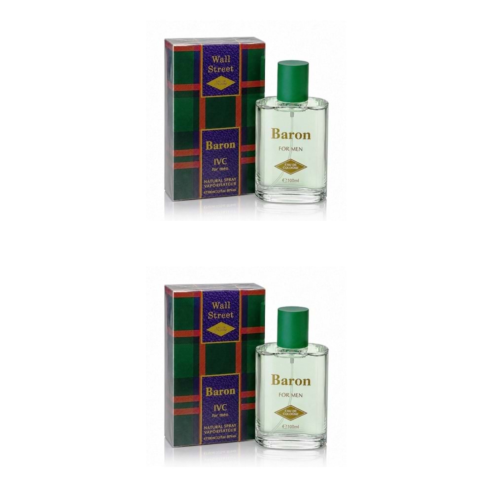 Wall Street 2Lİ SET -Baron Ivc- For Men Parfüm 100ml