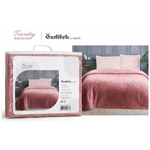 Özdilek Trendy Embos -Rose- Çift Kişilik Battaniye (220x240)