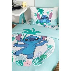 Özdilek Lisanslı Lastikli Çarşaflı Tek Kişilik Çocuk Pike Takımı-Stitch Summer Mint