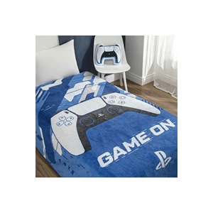 Taç Lisanslı Tek Kişilik Çocuk Battaniye (160x220)-Playstation