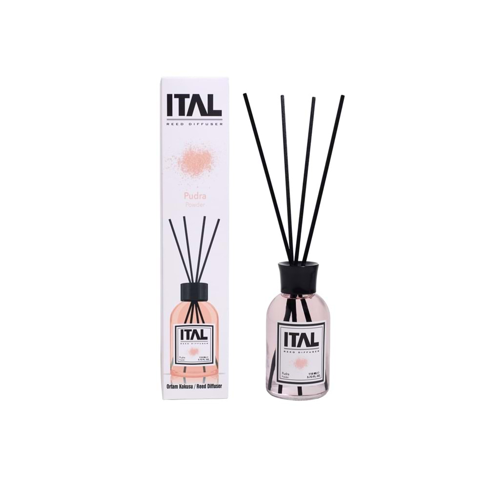 Ital Parfüm -Pudra- Çubuklu Oda Kokusu (110ml)