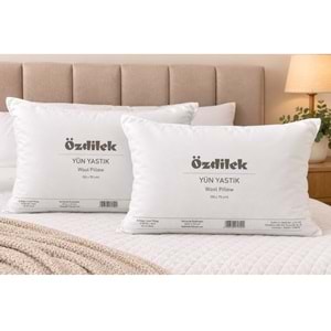 Özdilek 2li Set Doğal %100 Yün Yastık (50x70)