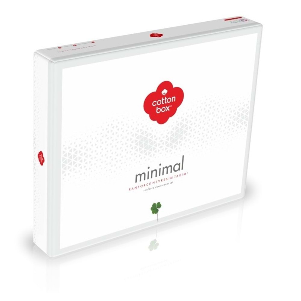 Cotton Box Rf Minimal -Best Pembe- Lastikli Çarşaflı Çift Kişilik Nevresim Takımı